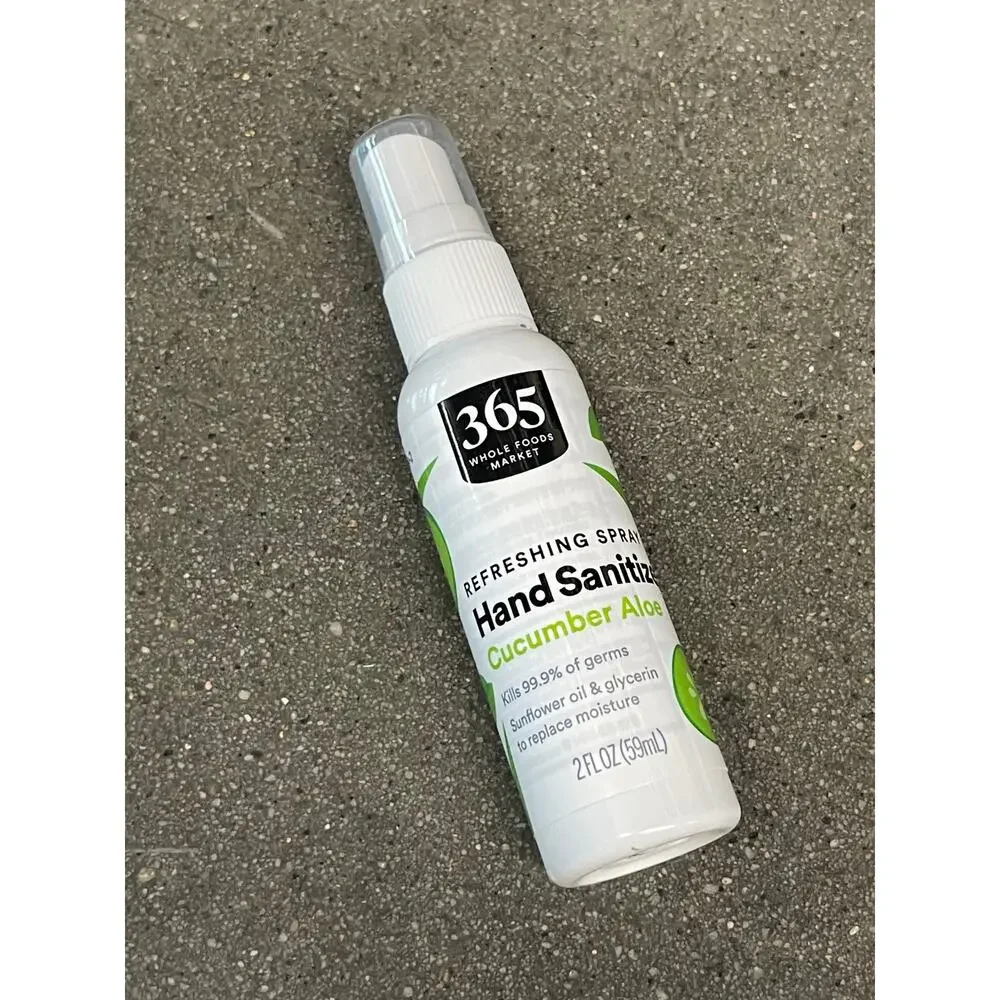3x Whole Foods 365 — Hand Sanitizer Spray, Lavender Cucumber Aloe Orange Blossom